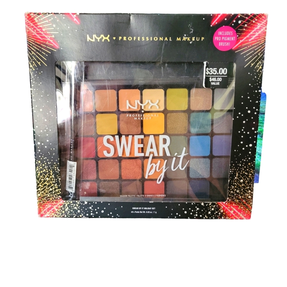 NWOT NYX SWEAR By It Professional Makeup Palette Holiday Set